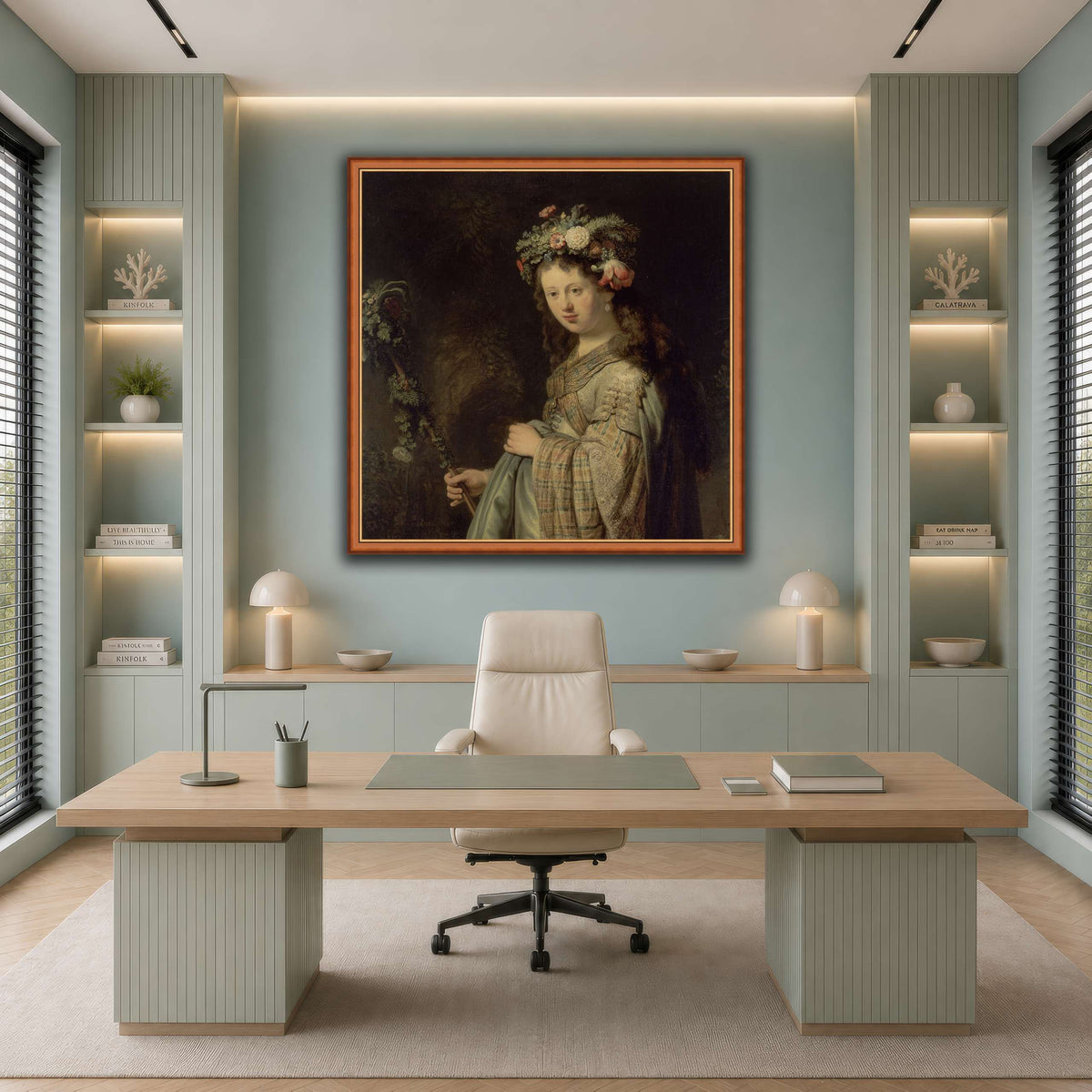 Флора_Rembrandt-van-Rijn cool-office