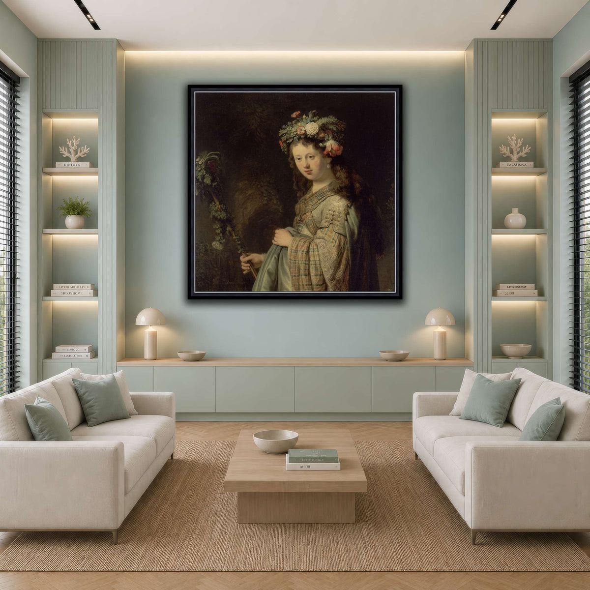 Флора_Rembrandt-van-Rijn cool-living room