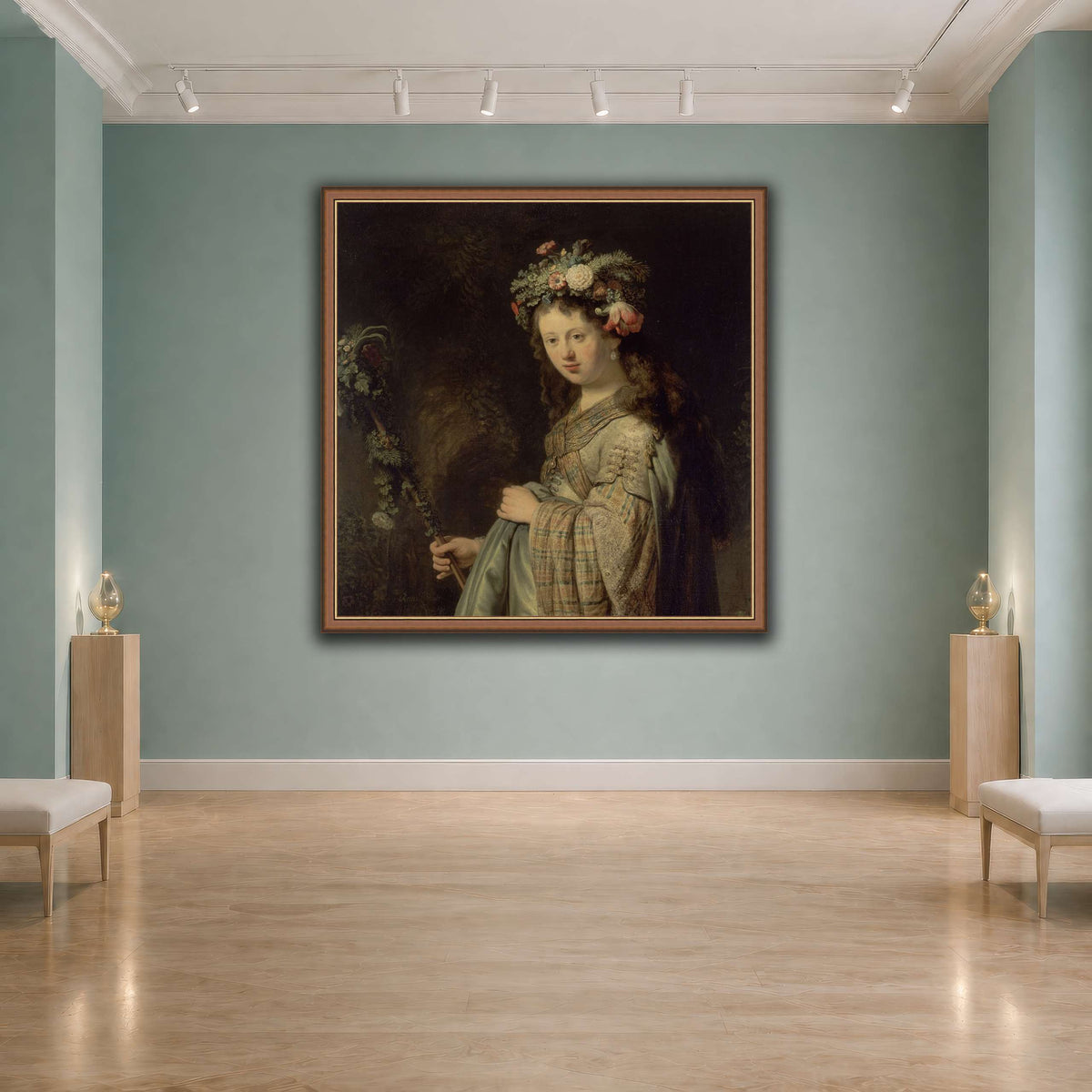 Флора_Rembrandt-van-Rijn cool-agallery