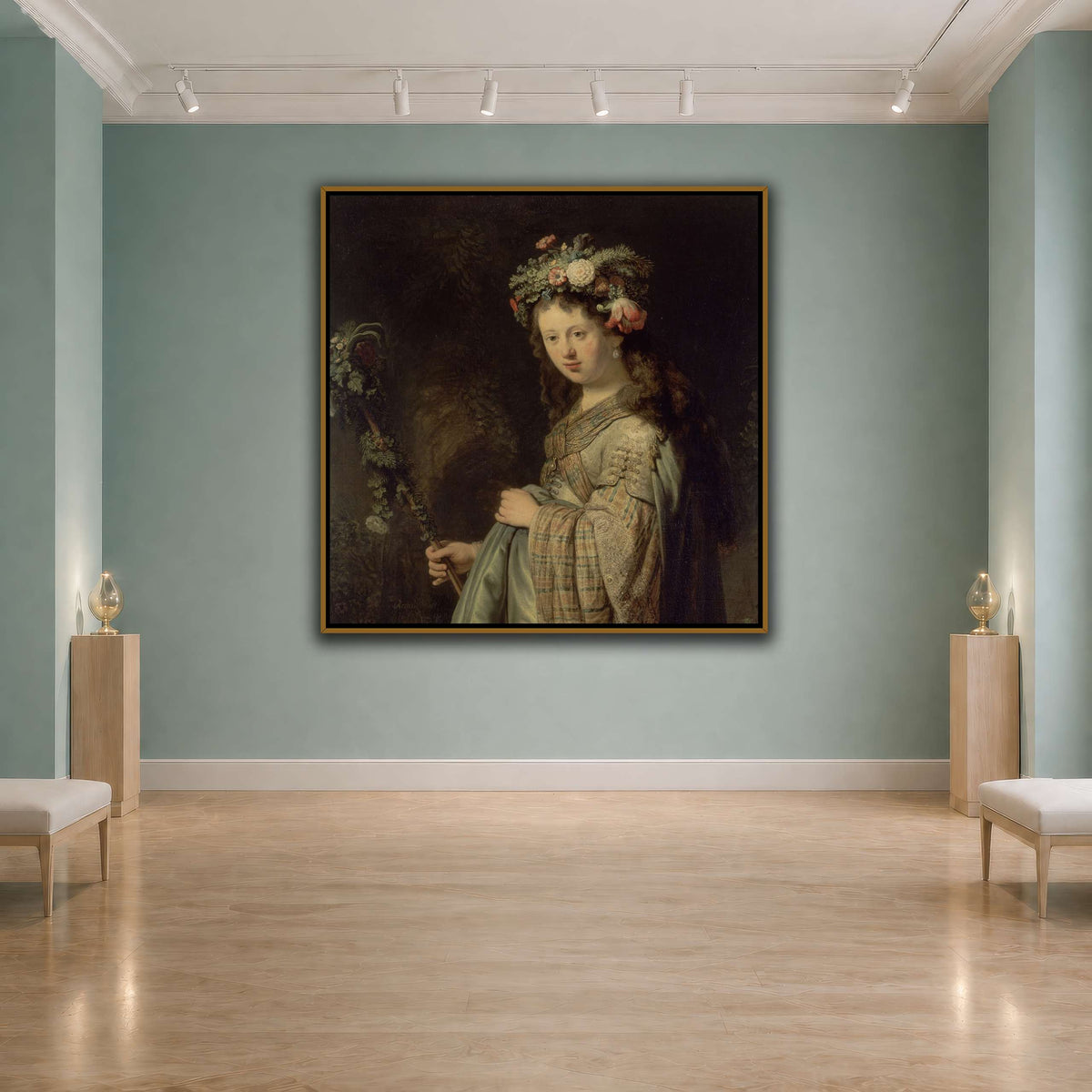 Флора_Rembrandt-van-Rijn cool-agallery
