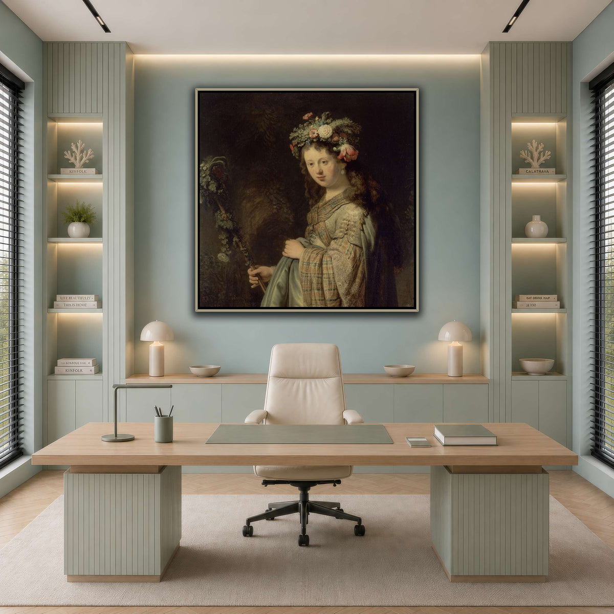 Флора_Rembrandt-van-Rijn cool-office