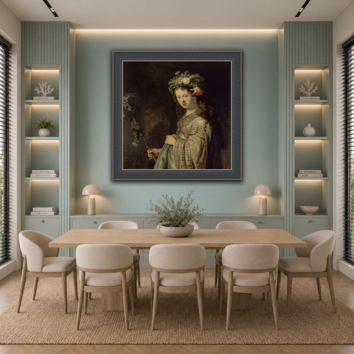 Флора_Rembrandt-van-Rijn cool-dining