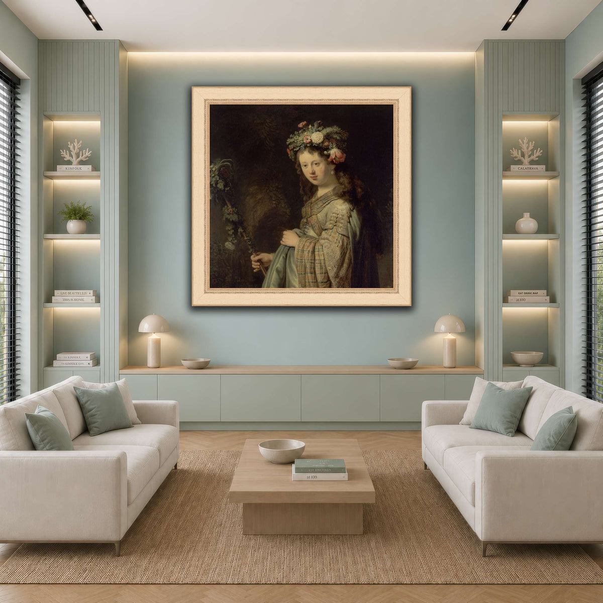 Флора_Rembrandt-van-Rijn cool-living room