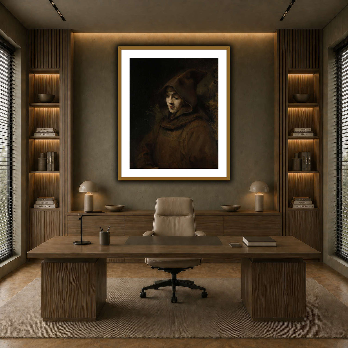 Rembrandts_zoon_Titus_in_monniksdracht_Rembrandt-van-Rijn earth-office