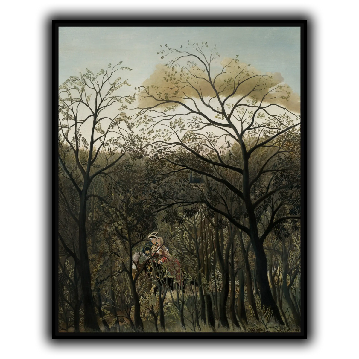 Rendezvous-in-the-Forest-1889_Henri-Rousseau