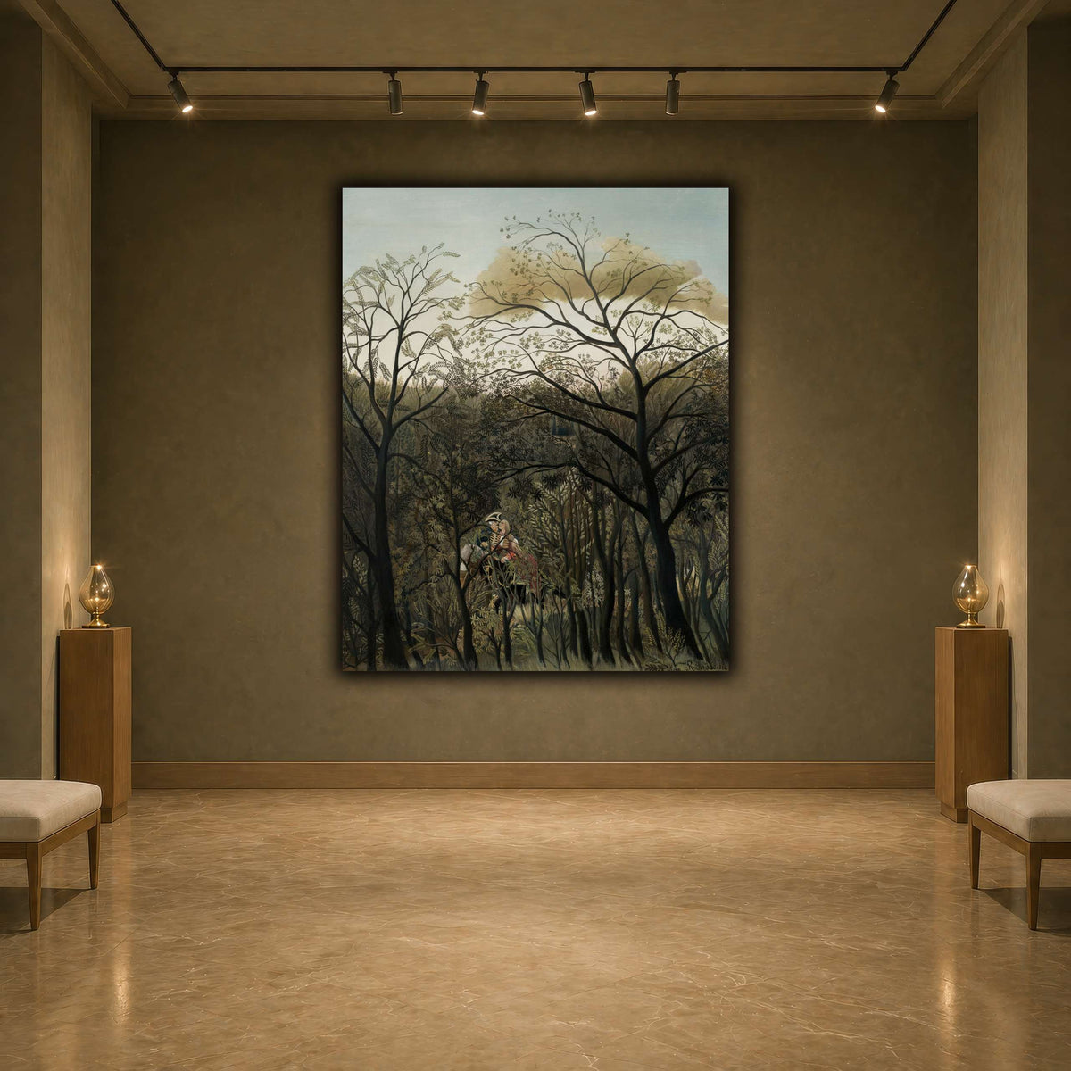 Rendezvous-in-the-Forest-1889_Henri-Rousseau earth-agallery