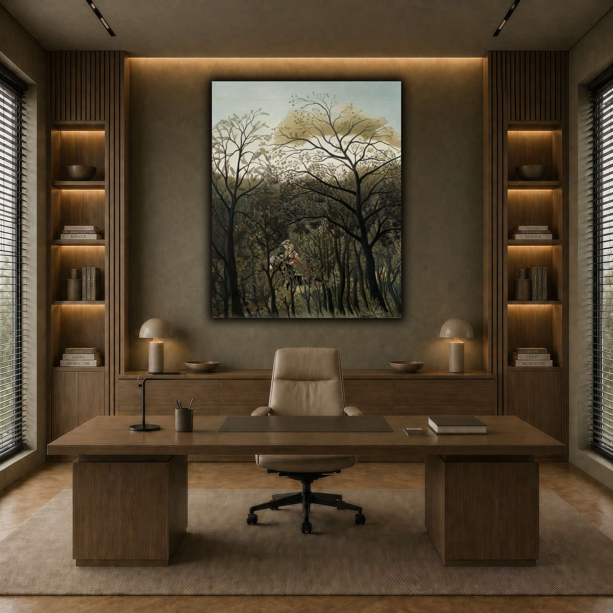 Rendezvous-in-the-Forest-1889_Henri-Rousseau earth-office