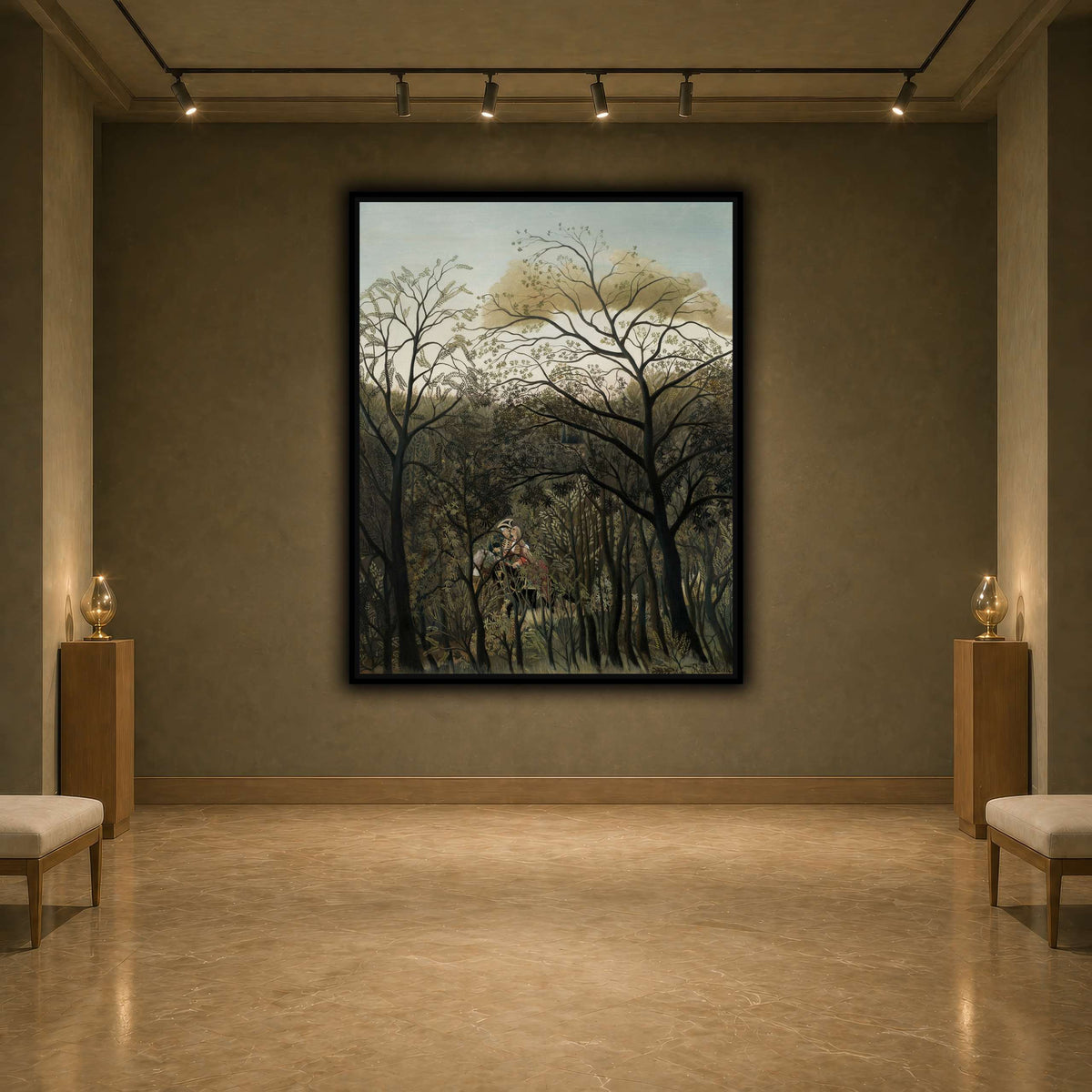 Rendezvous-in-the-Forest-1889_Henri-Rousseau earth-agallery