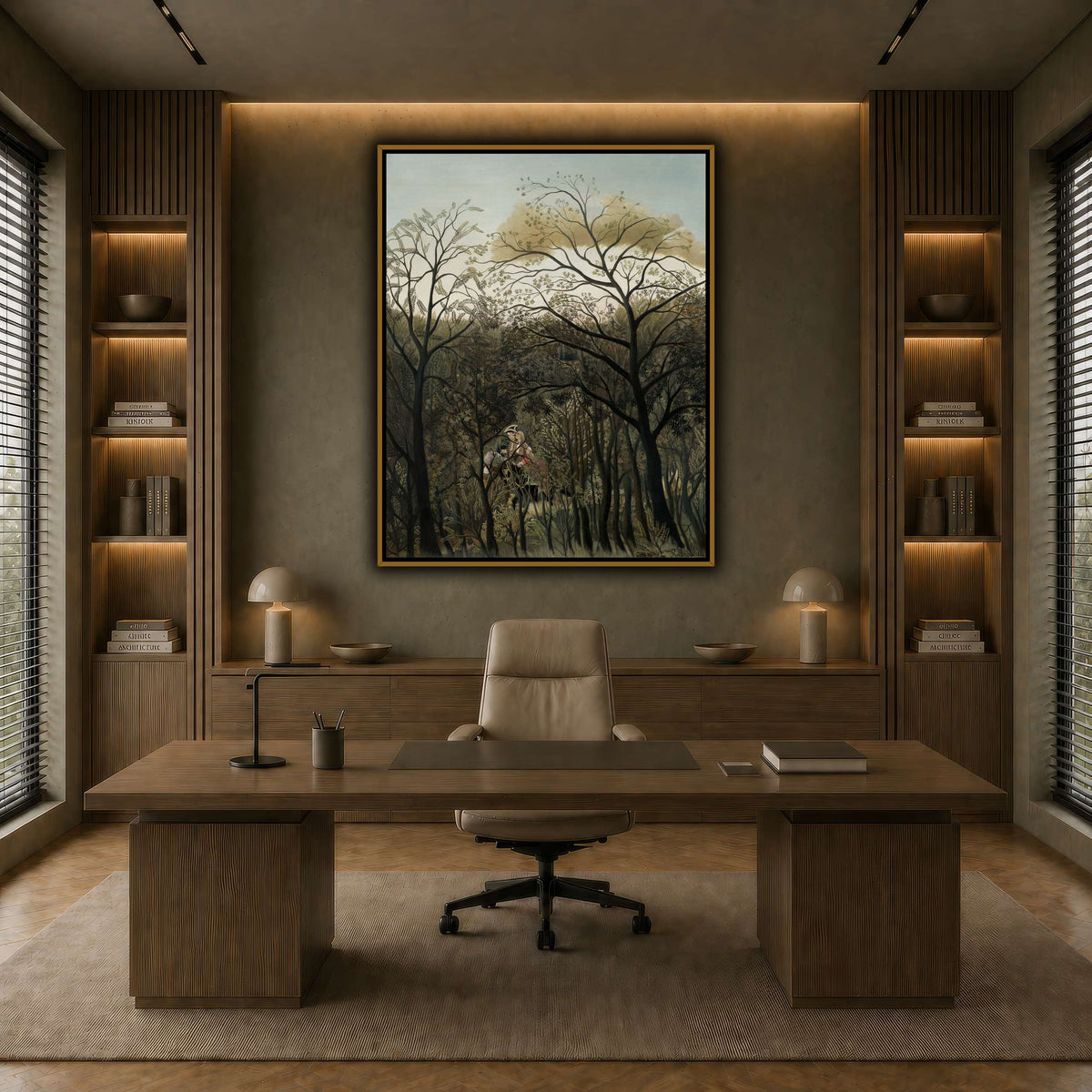 Rendezvous-in-the-Forest-1889_Henri-Rousseau earth-office
