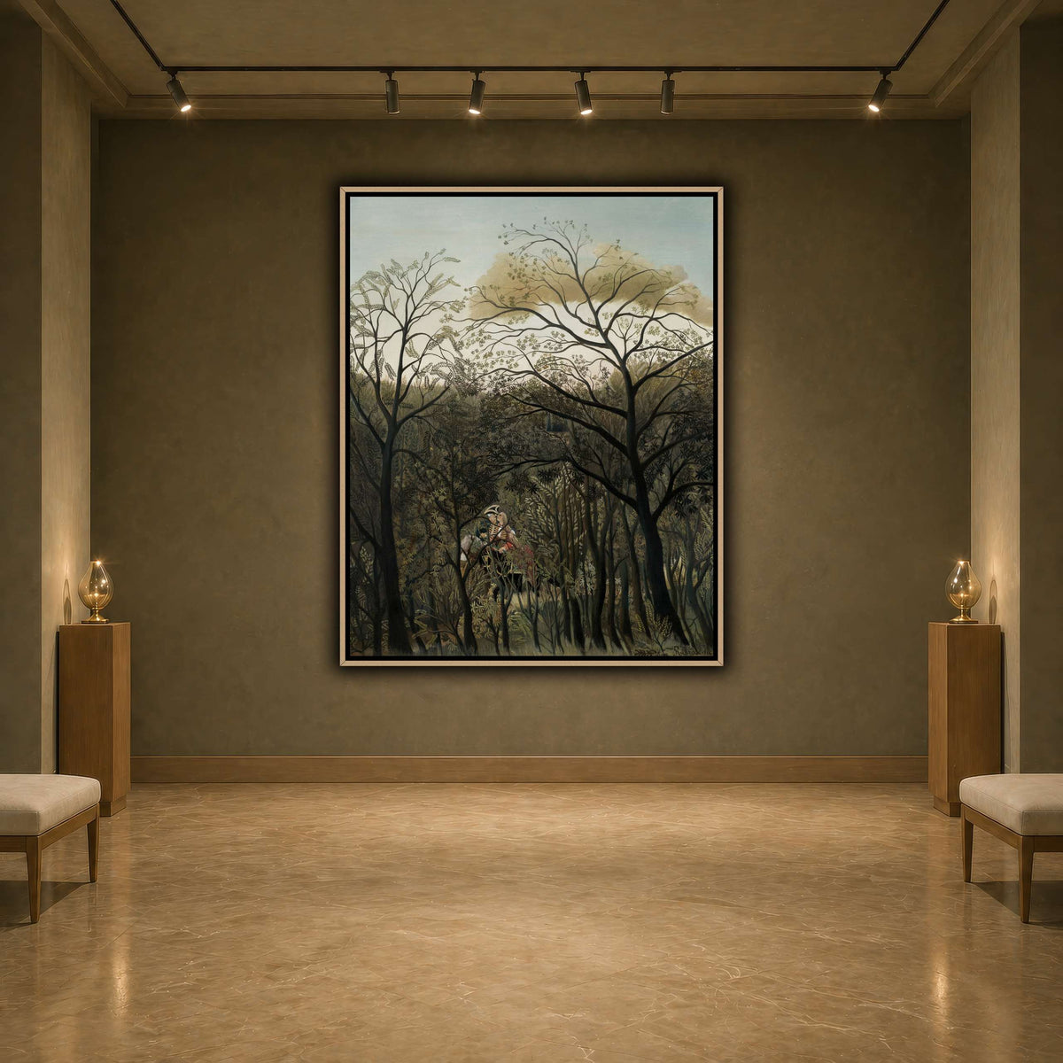 Rendezvous-in-the-Forest-1889_Henri-Rousseau earth-agallery