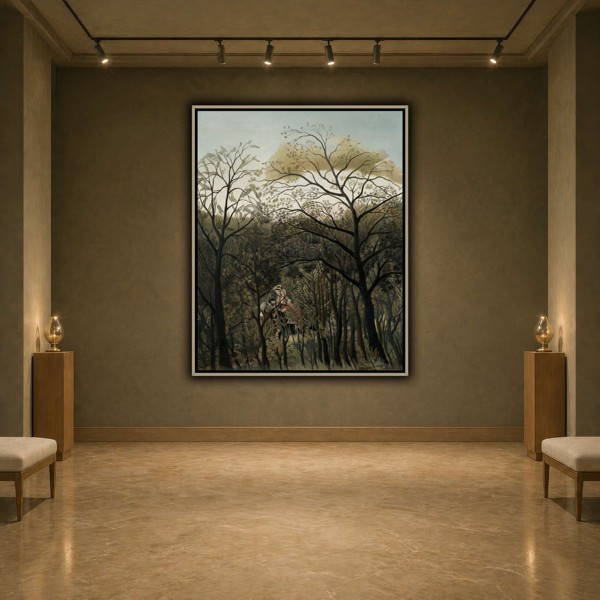 Rendezvous-in-the-Forest-1889_Henri-Rousseau earth-agallery