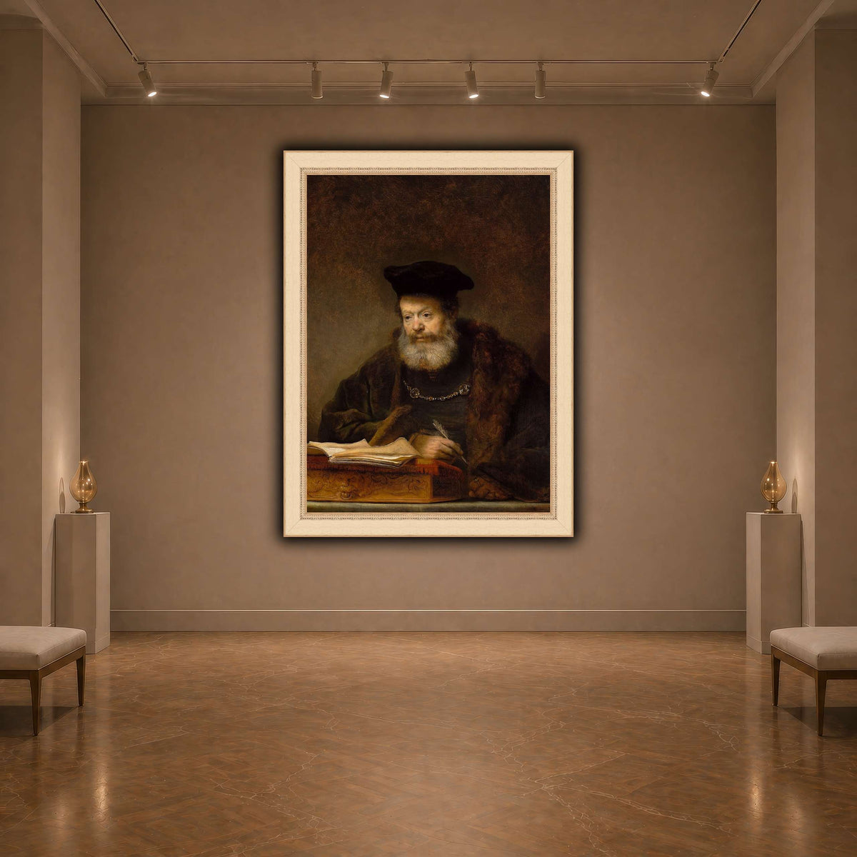 Scholar_at_the_Lectern_Rembrandt-van-Rijn dark neutral-agallery