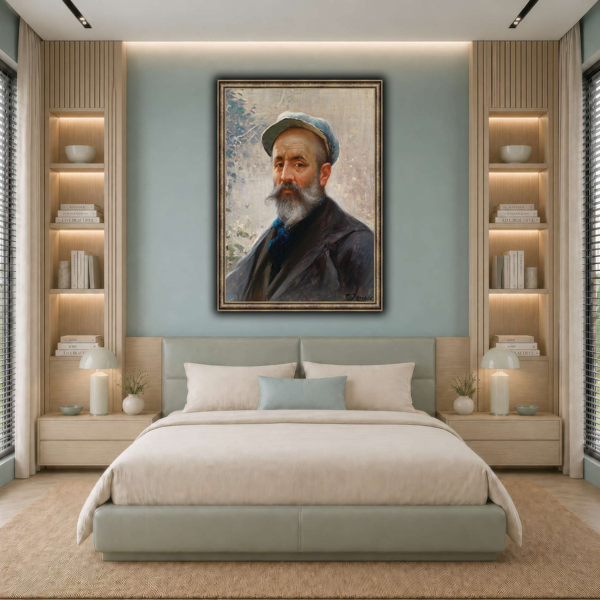 Selbstbildnis_Fausto_Zonaro cool-bedroom