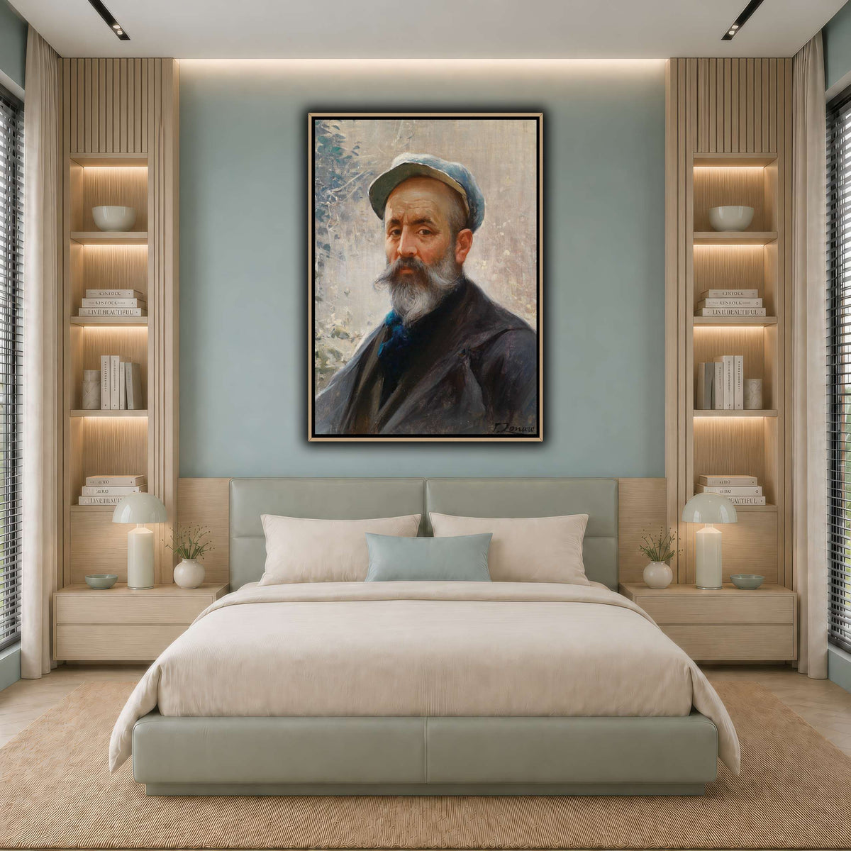 Selbstbildnis_Fausto_Zonaro cool-bedroom