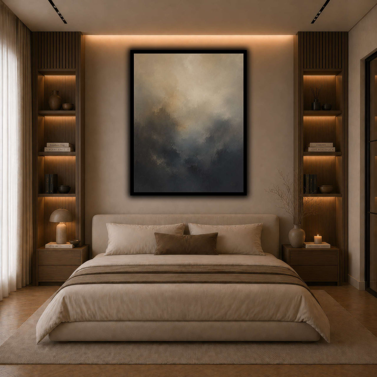 Soft Dusk dark neutral-bedroom