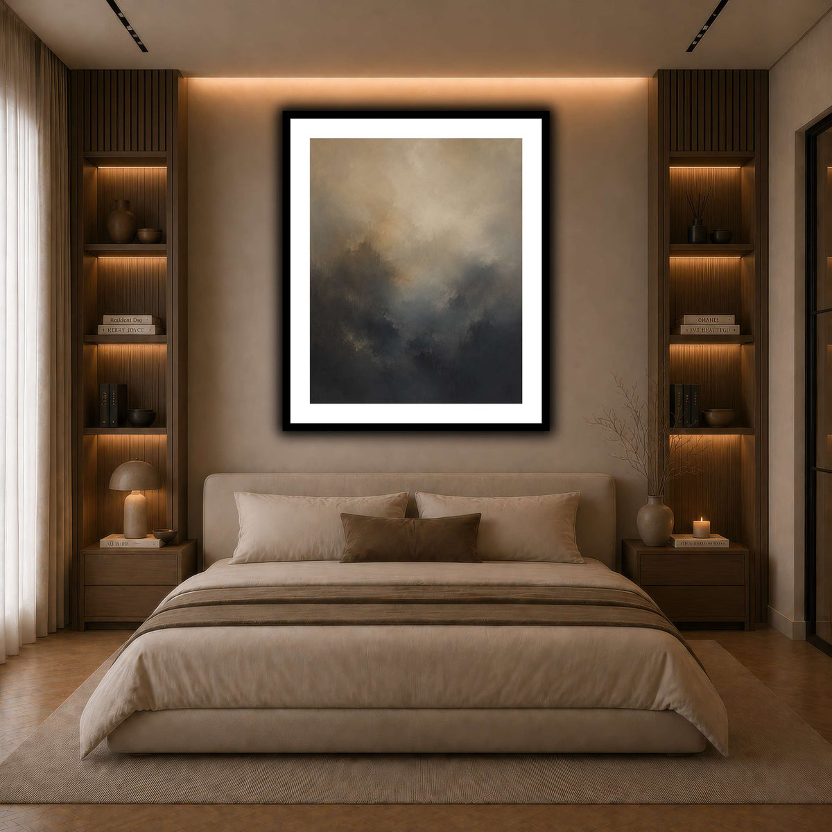Soft Dusk dark neutral-bedroom