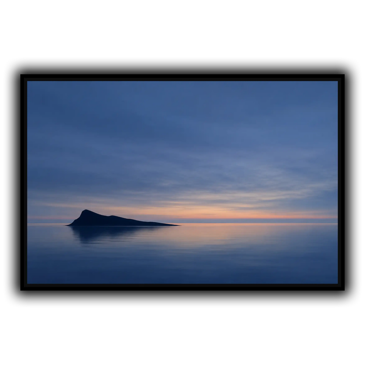 Solitary Island in Blue Hour-9