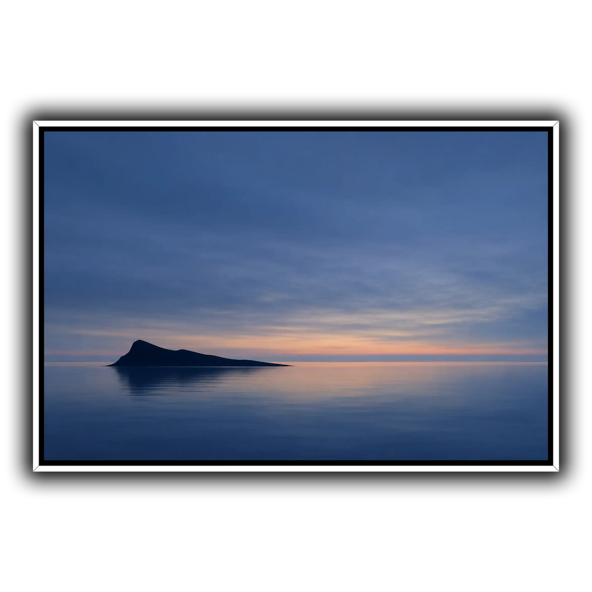 Solitary Island in Blue Hour-9