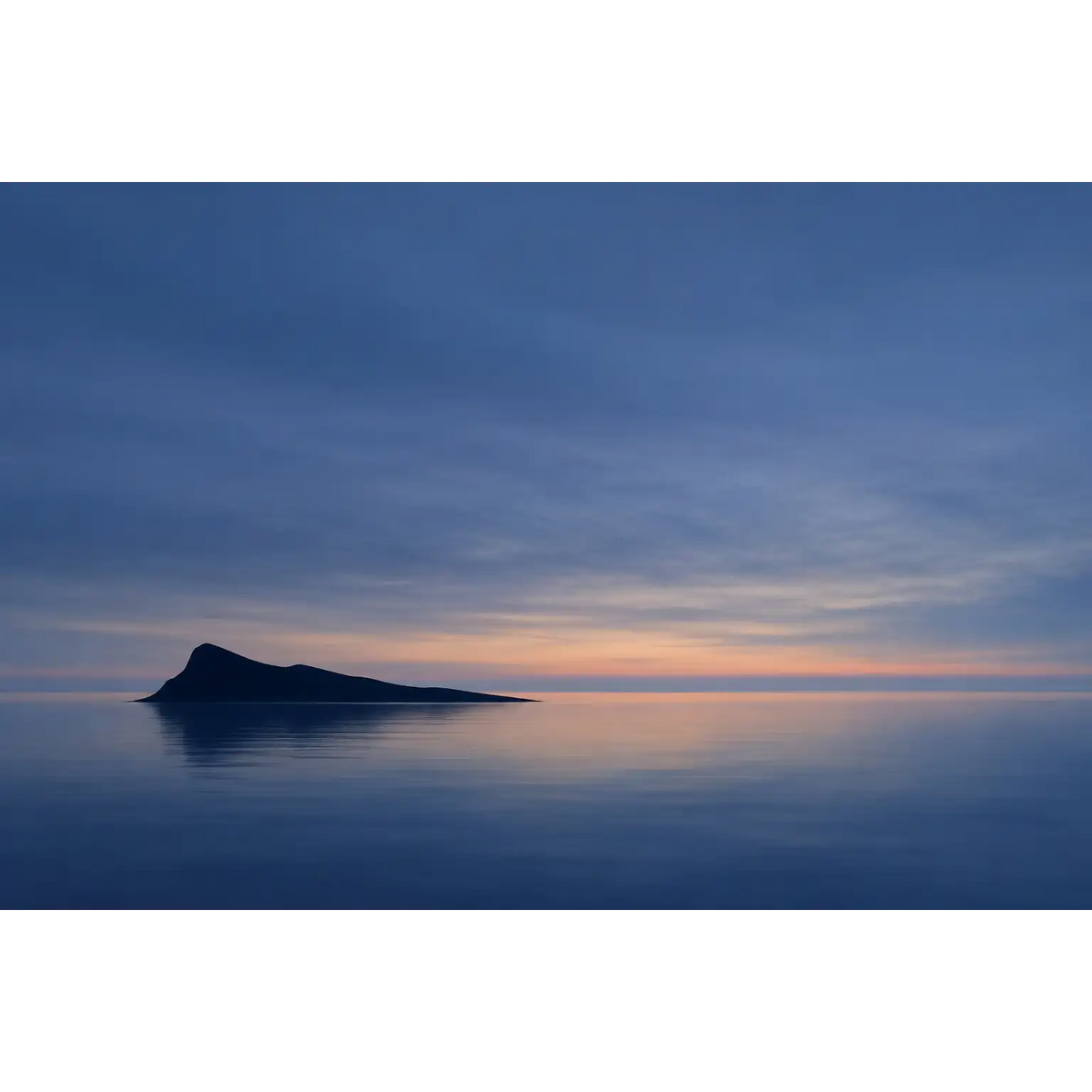 Solitary Island in Blue Hour-9