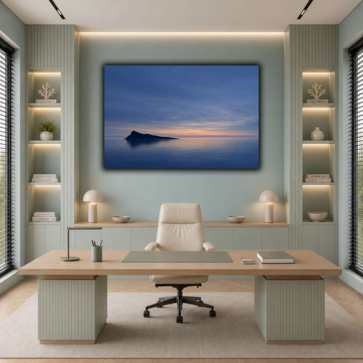 Solitary Island in Blue Hour-9 cool-office