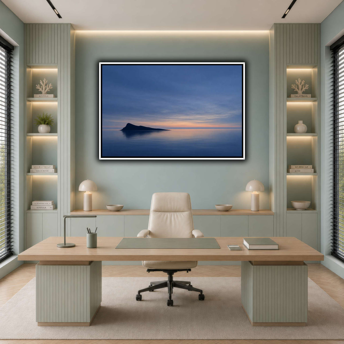 Solitary Island in Blue Hour-9 cool-office