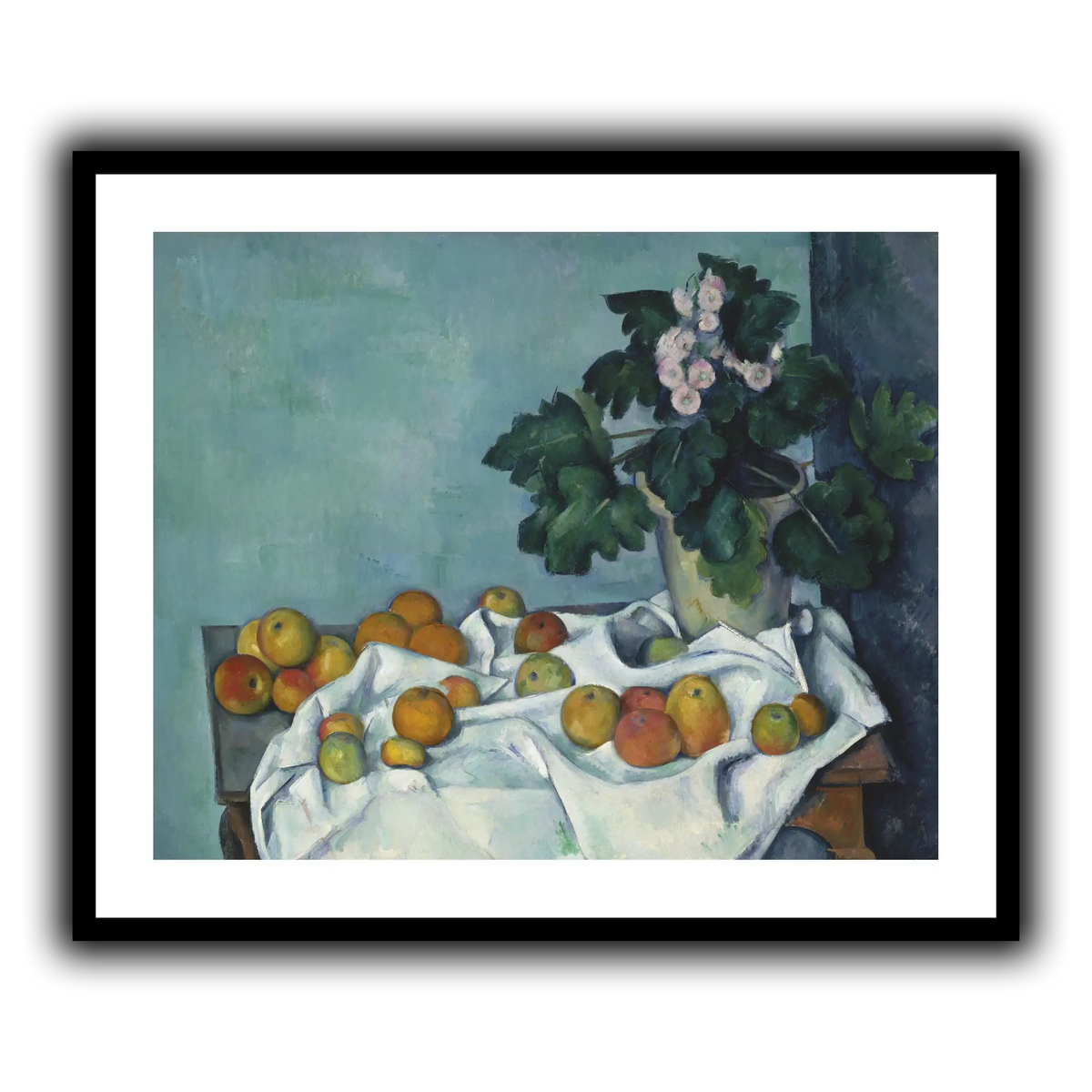 Still_Life_with_Apples_and_a_Pot_of_Primroses_Paul_Cezanne
