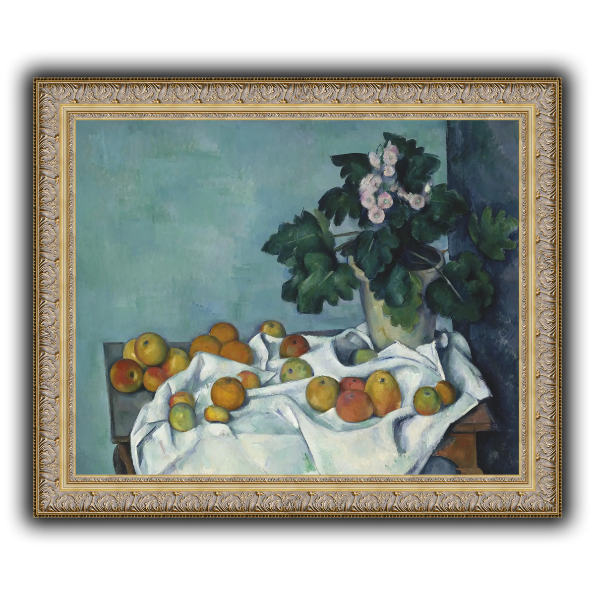 Still_Life_with_Apples_and_a_Pot_of_Primroses_Paul_Cezanne