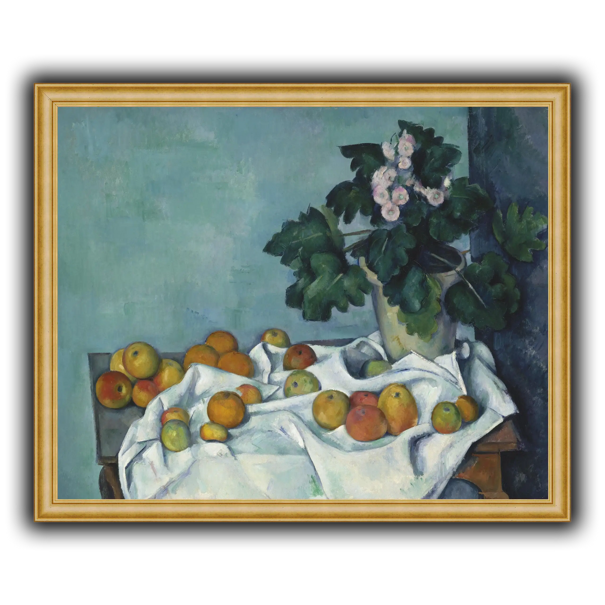 Still_Life_with_Apples_and_a_Pot_of_Primroses_Paul_Cezanne