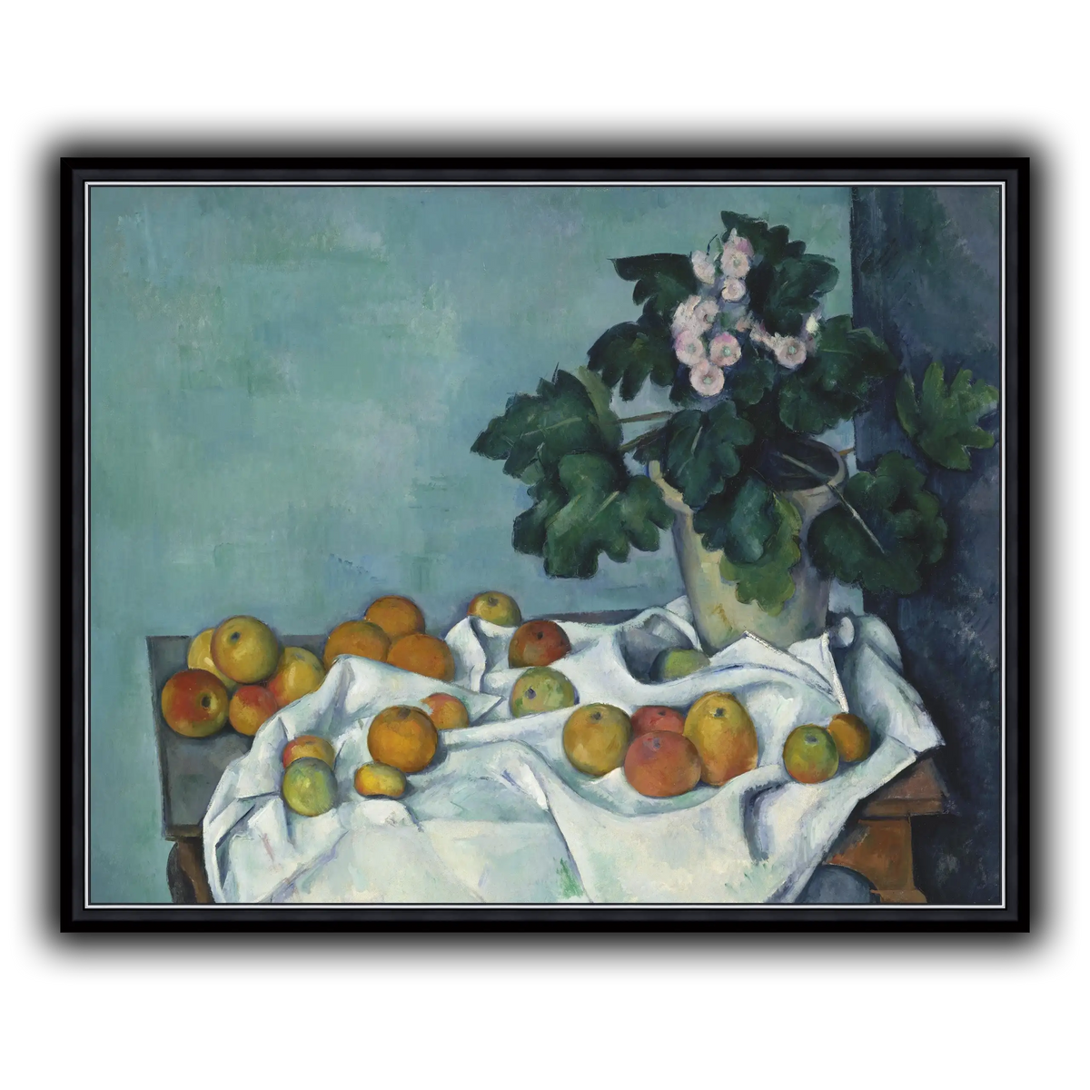 Still_Life_with_Apples_and_a_Pot_of_Primroses_Paul_Cezanne