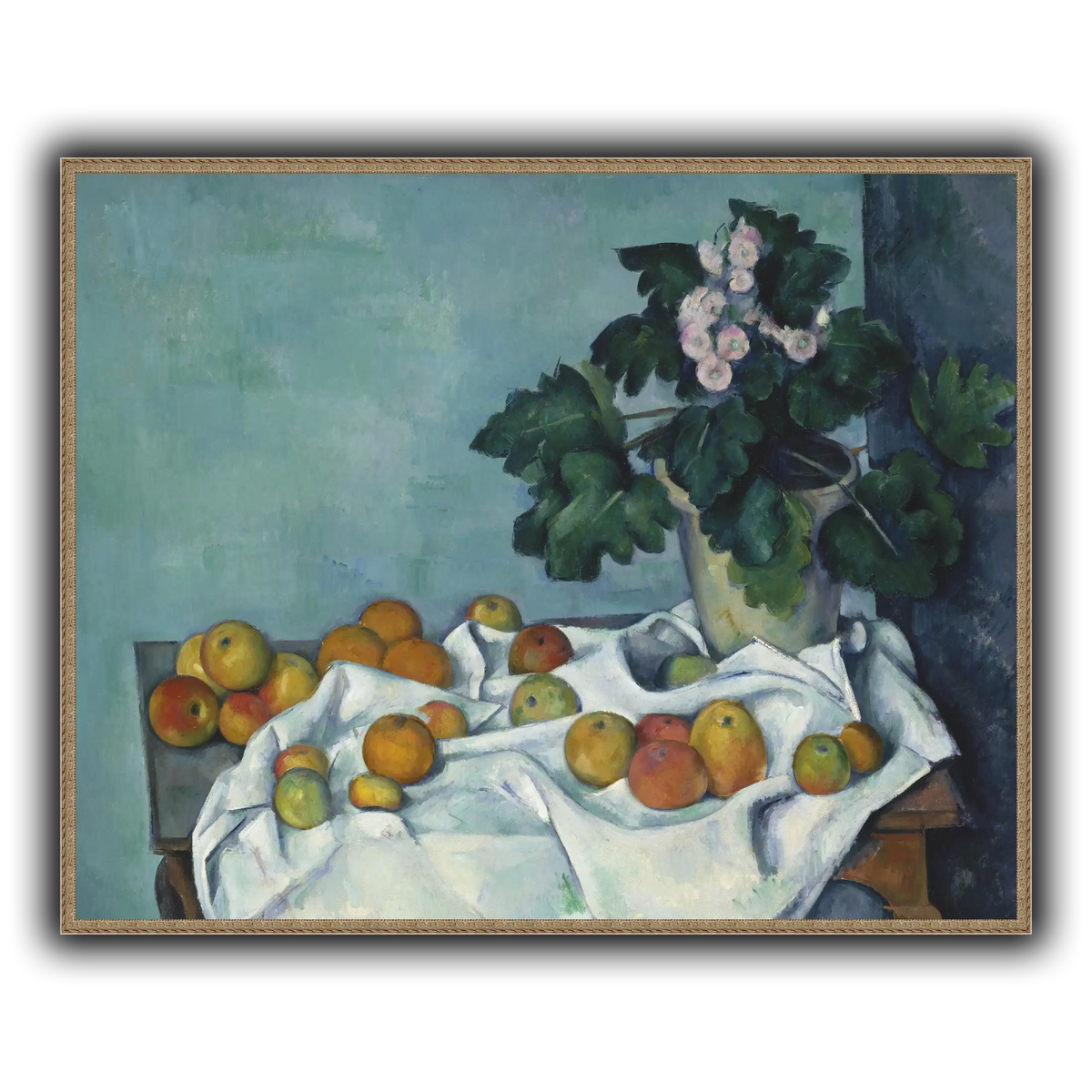 Still_Life_with_Apples_and_a_Pot_of_Primroses_Paul_Cezanne