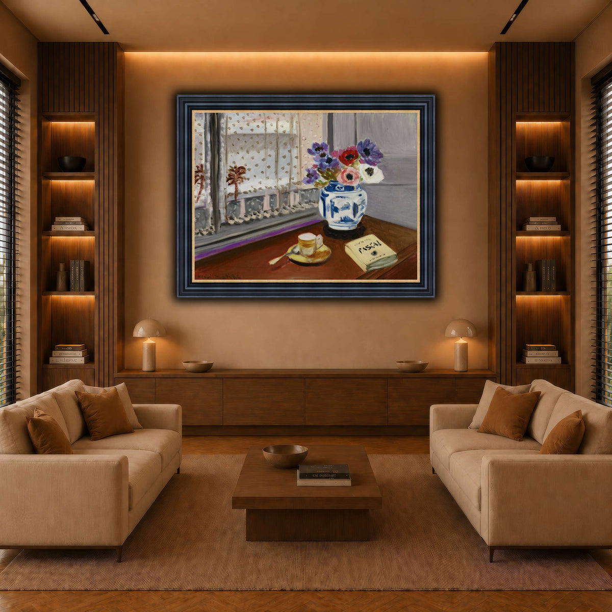Still_Life_with_Pascal’s_Pensées_Henri_Matisse warm-living-room