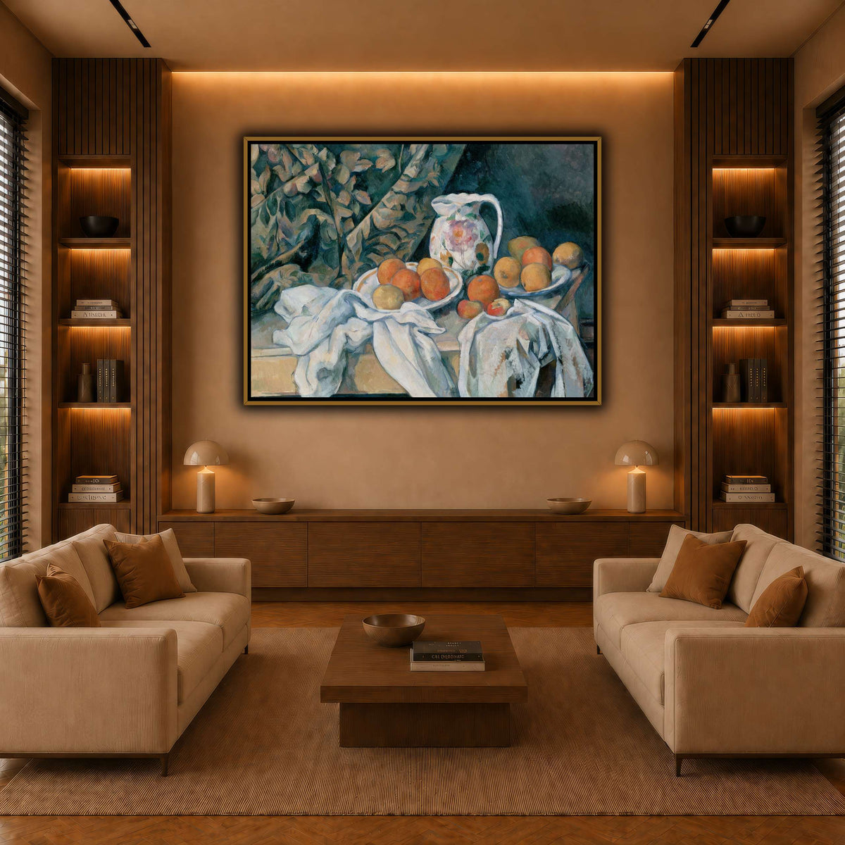 Still_Life_with_a_Curtain_Paul_Cezanne warm-living-room