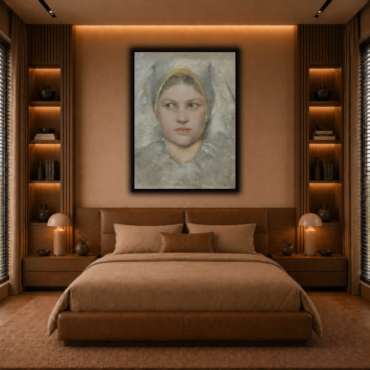 Studienkopf_einer_Hannakin warm-bedroom