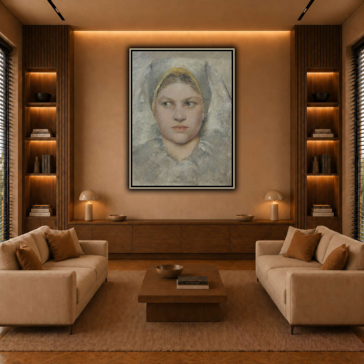 Studienkopf_einer_Hannakin warm-living-room