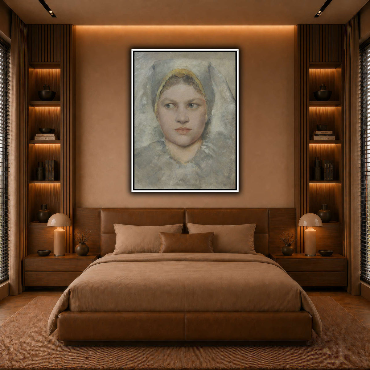 Studienkopf_einer_Hannakin warm-bedroom