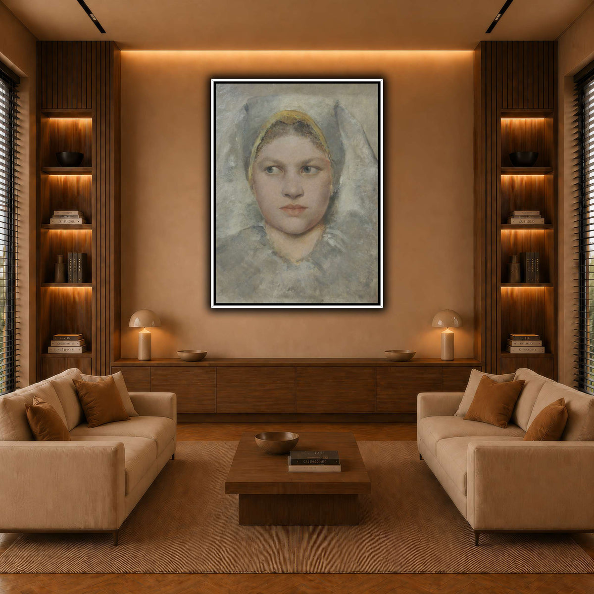 Studienkopf_einer_Hannakin warm-living-room