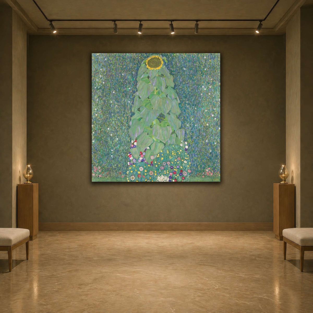 Sunflower_-_Gustav_Klimt earth-agallery