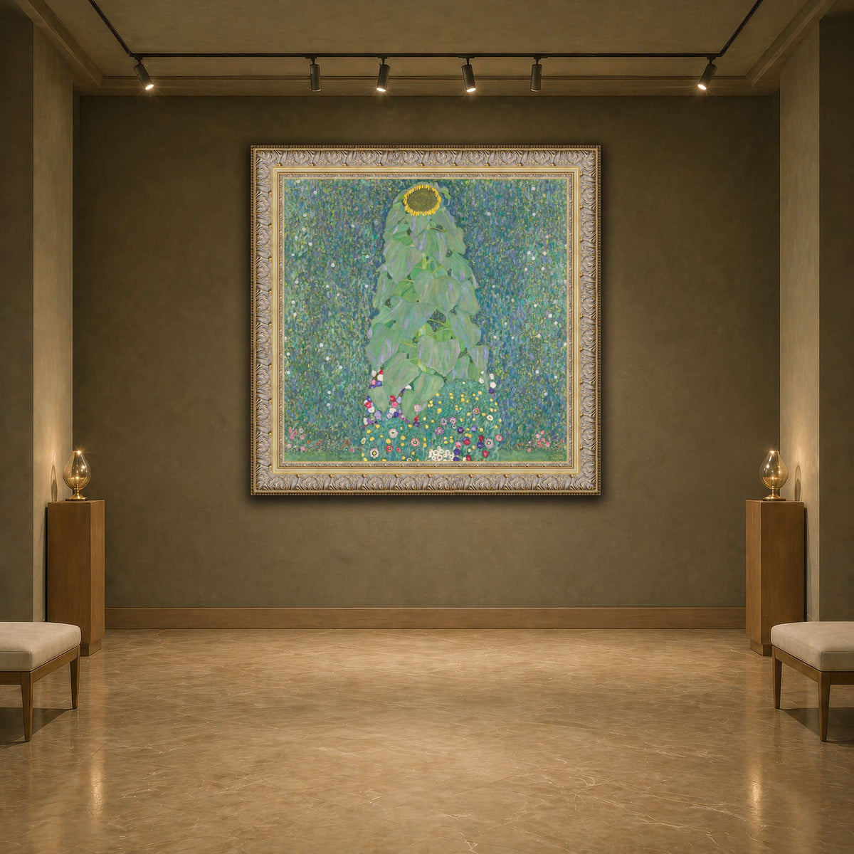 Sunflower_-_Gustav_Klimt earth-agallery