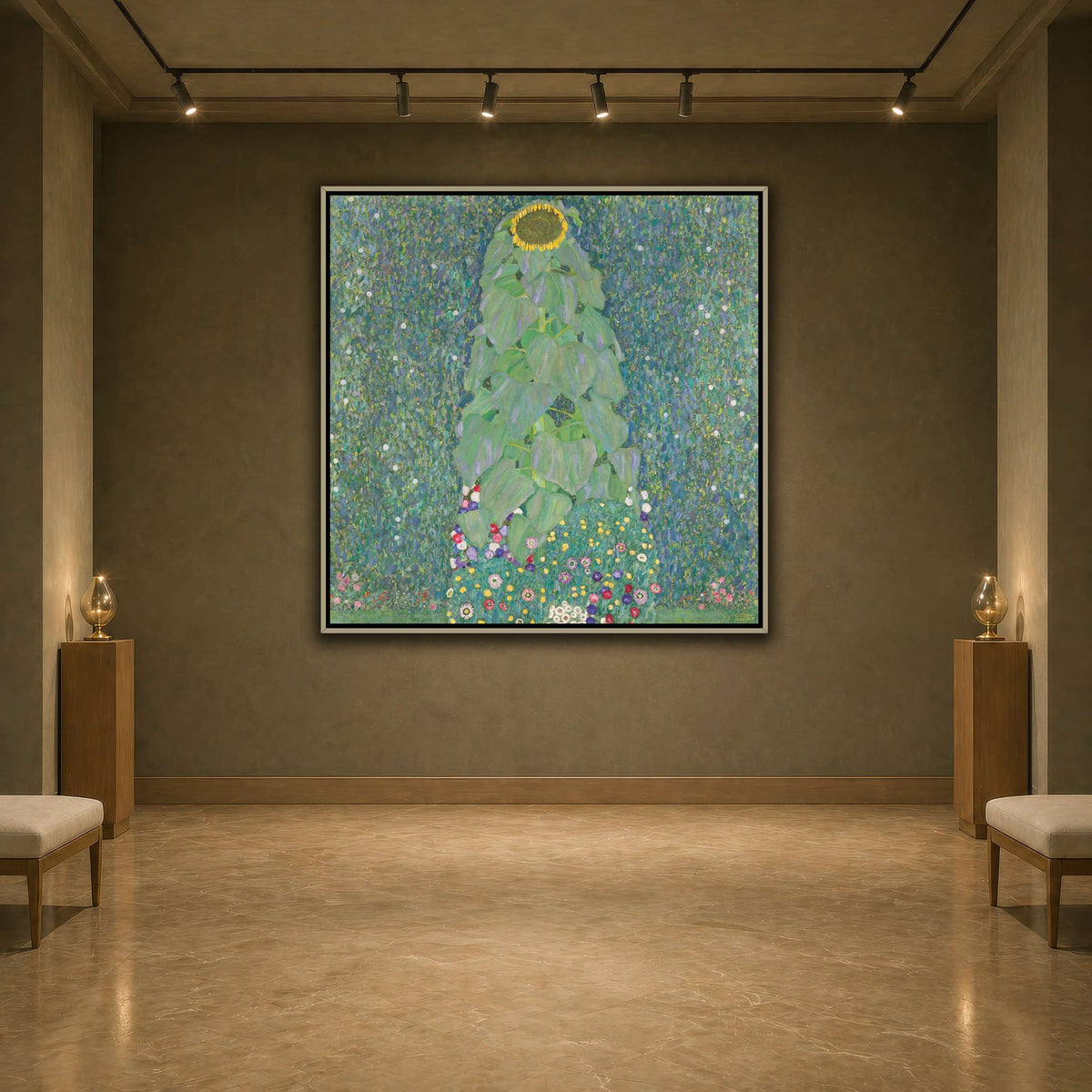 Sunflower_-_Gustav_Klimt earth-agallery