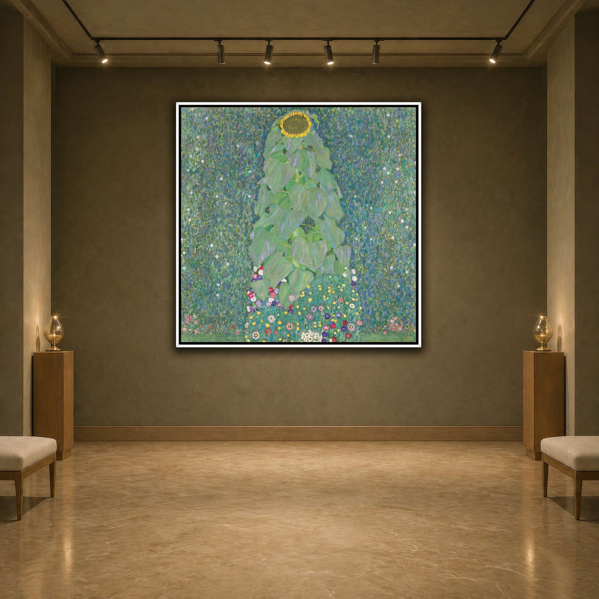 Sunflower_-_Gustav_Klimt earth-agallery