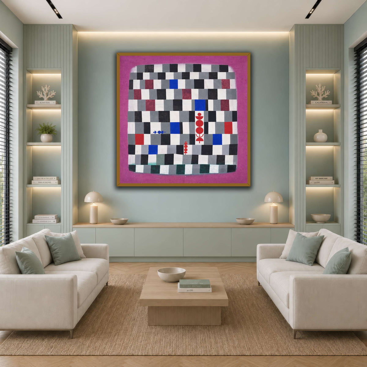 Super-Chess-1937_paul-klee cool-living room