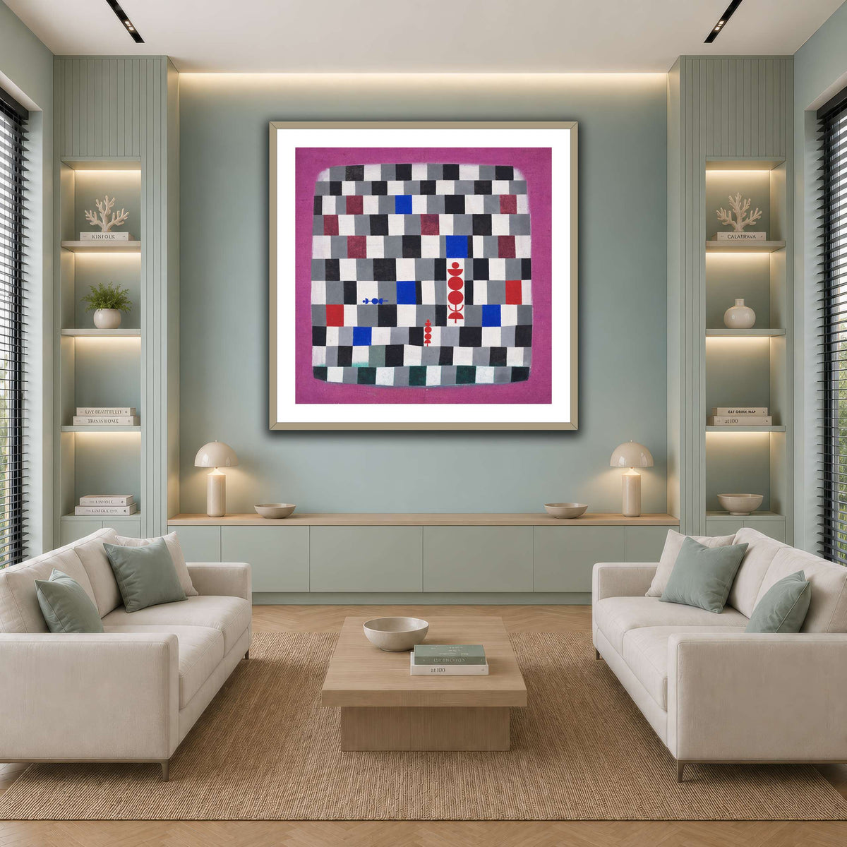 Super-Chess-1937_paul-klee cool-living room