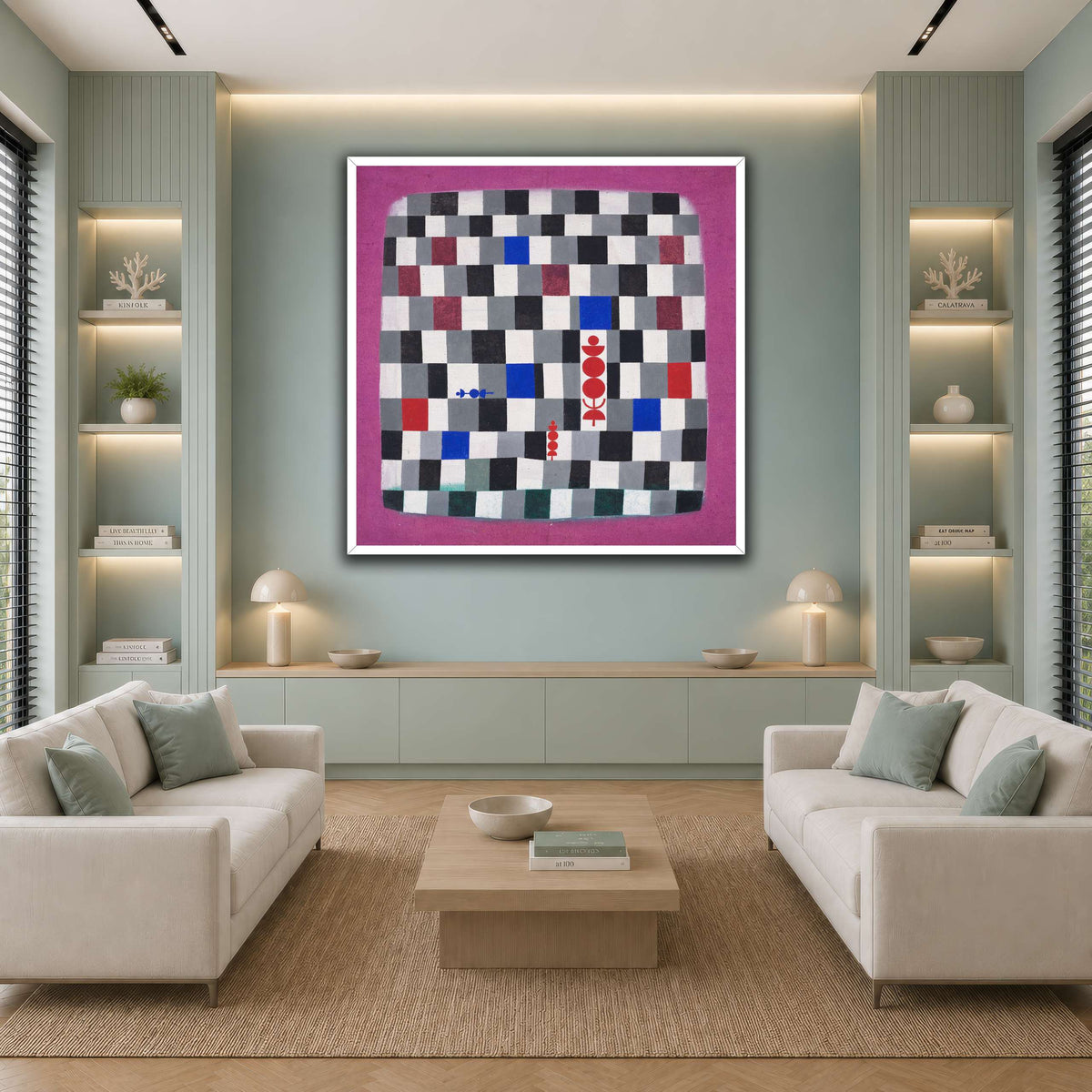 Super-Chess-1937_paul-klee cool-living room