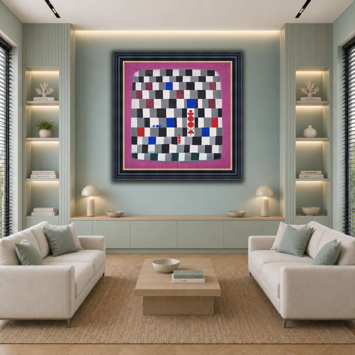 Super-Chess-1937_paul-klee cool-living room