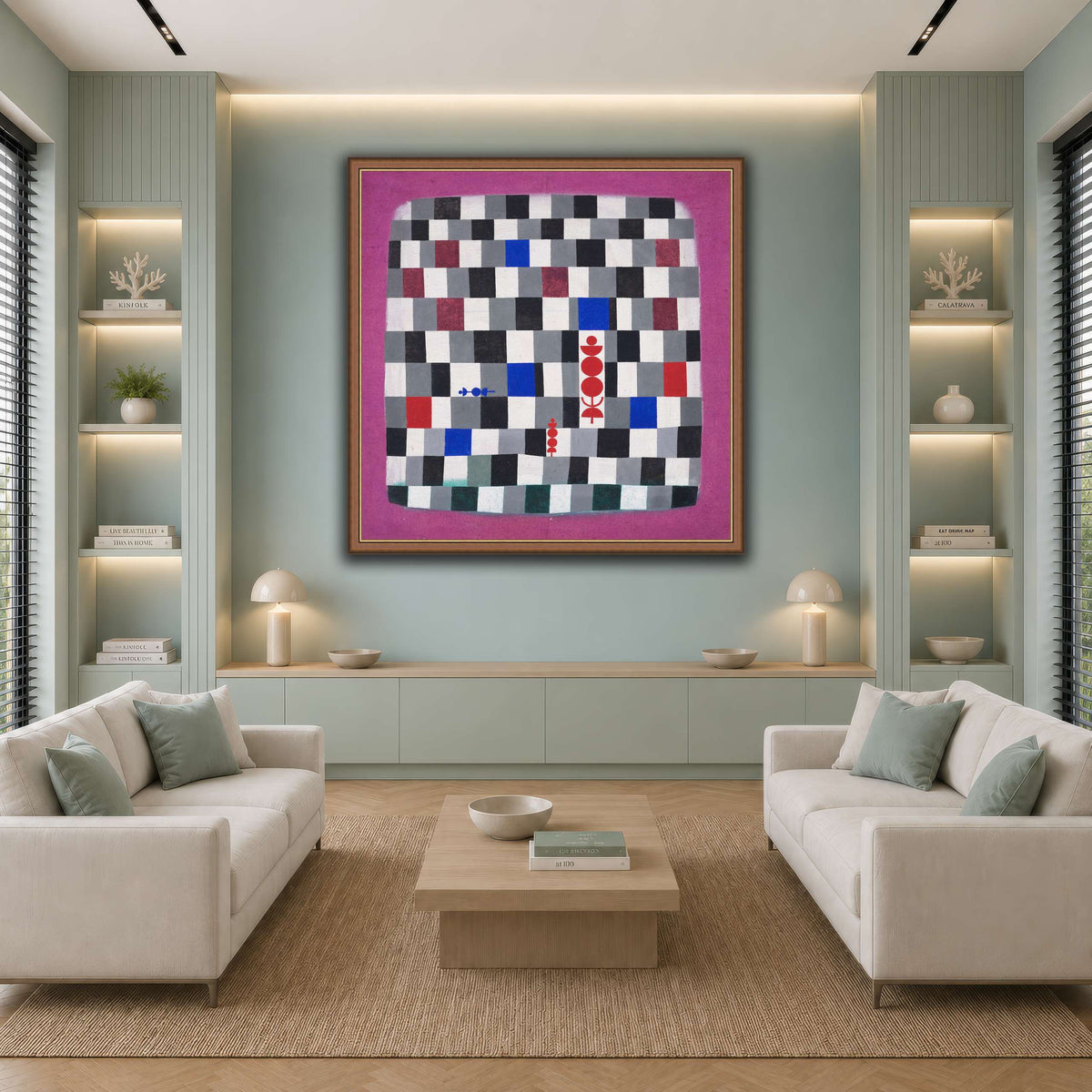 Super-Chess-1937_paul-klee cool-living room