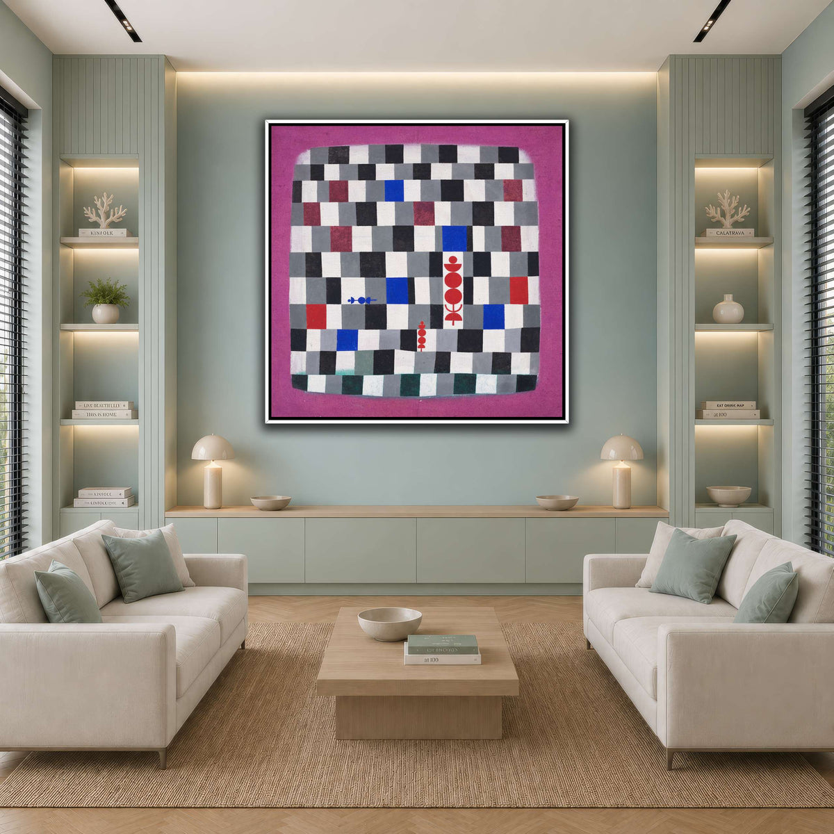 Super-Chess-1937_paul-klee cool-living room