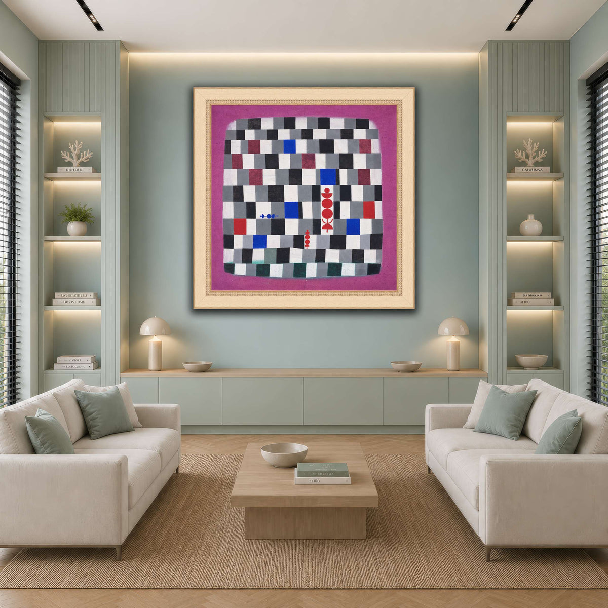 Super-Chess-1937_paul-klee cool-living room