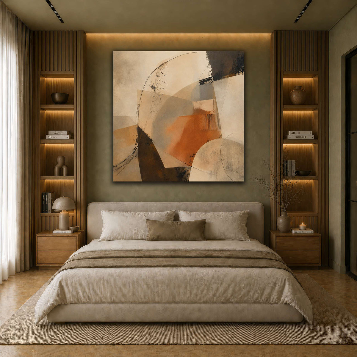 Terracotta Balance earth-bedroom