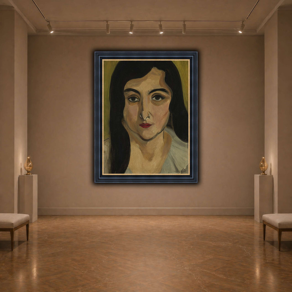 Tête_de_Femme_Henri_Matisse dark neutral-agallery