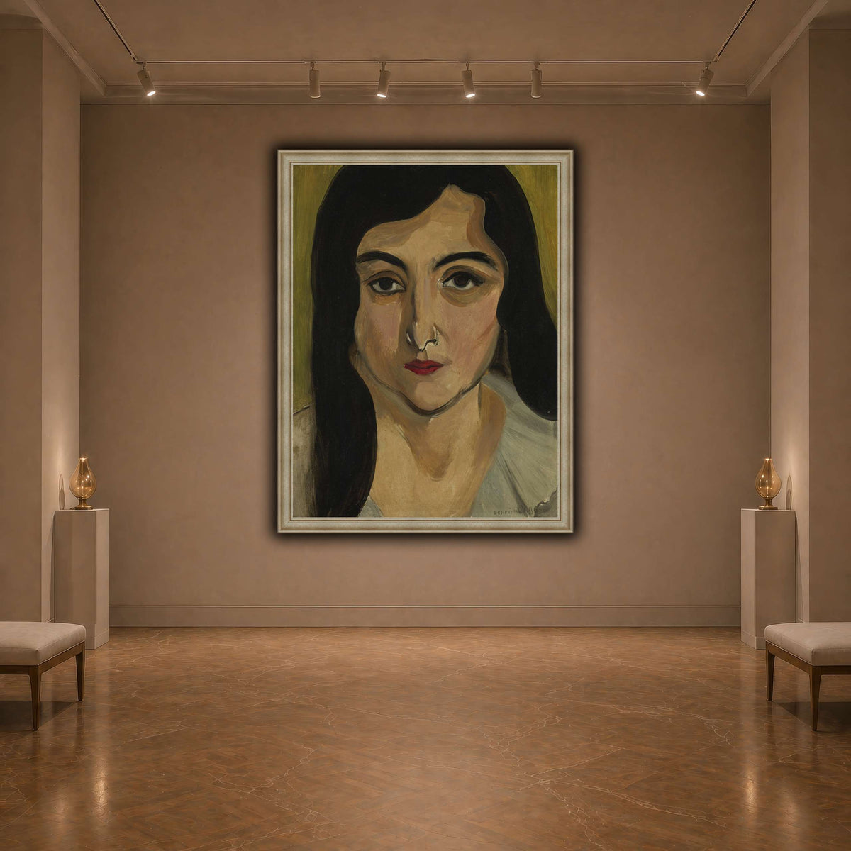 Tête_de_Femme_Henri_Matisse dark neutral-agallery